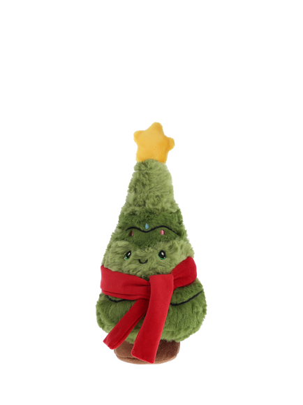 Keel Toys Keeleco Christmas Collection Christmas Tree Plush Soft Toy, 16cm, Multi