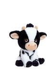 Keel Toys Keeleco Farm Cow Plush Soft Toy, 18cm