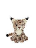 Keel Toys Keeleco Jungle Cat Wild Cat Plush Soft Toy, 18cm