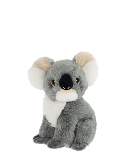 Keel Toys Keeleco Wildlife Koala Plush Soft Toy, 18cm, Multi
