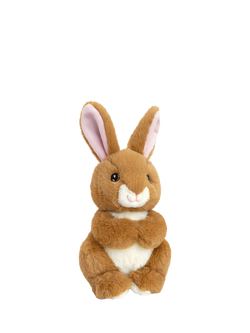 Keel Toys Keeleco Rabbit Soft Toy, 18cm, Multi
