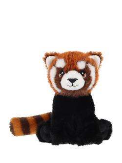 Keel Toys Keeleco Wildlife Red Panda Plush Soft Toy, 20cm, Multi