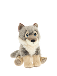 Keel Toys Keeleco Wildlife Collection Wolf Plush Soft Toy, 20cm