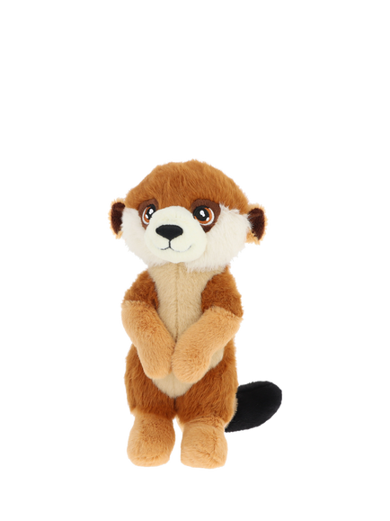Keel Toys Keeleco Wildlife Meerkat Plush Soft Toy, 22cm, Multi