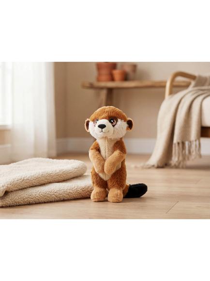 Keel Toys Keeleco Wildlife Meerkat Plush Soft Toy, 22cm - view 2, Multi
