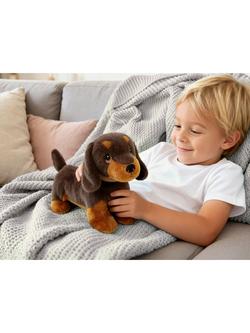 Keel Toys Keeleco Dachshund Soft Toy, 23cm - view 2, Multi