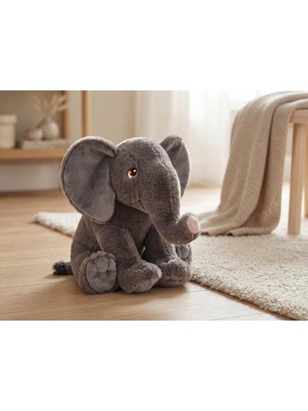 Keel Toys Keeleco Wildlife Elephant Plush Soft Toy, 35cm - view 2, Multi