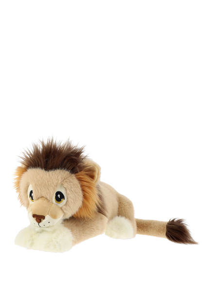 Keel Toys Keeleco Jungle Cat Lion Plush Soft Toy, 35cm, Multi