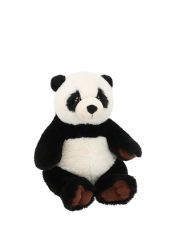 Keel Toys Keeleco Wildlife Panda Plush Soft Toy, 38cm, Multi