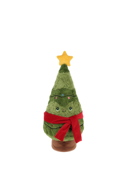 Keel Toys Keeleco Christmas Tree Soft Toy, 40cm, Multi