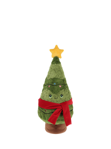 Keel Toys Keeleco Christmas Tree Soft Toy, 40cm, Multi