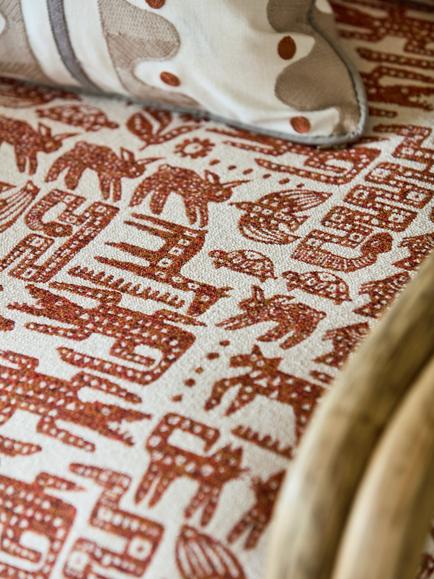 Scion Twycross Furnishing Fabric - view 2, Brick