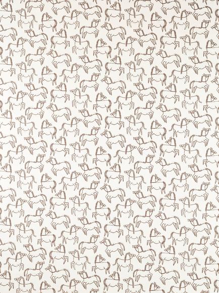 Scion Canter Furnishing Fabric, Chestnut