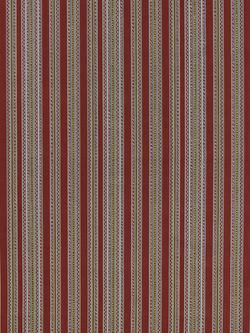 Morris & Co. Bexleyheath Stripe Furnishing Fabric, Wine