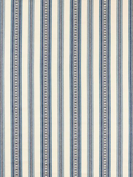 Morris & Co. Dallington Stripe Furnishing Fabric, Indigo