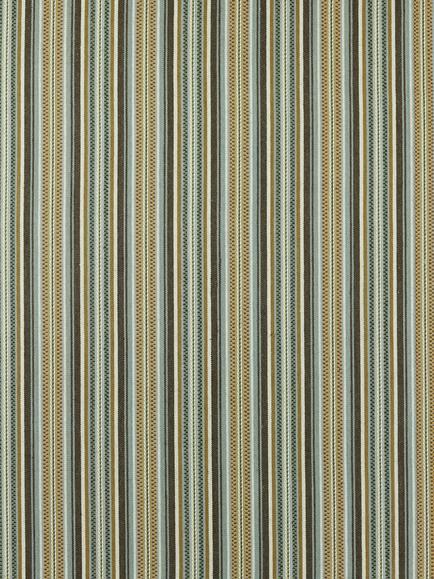 Morris & Co. Woodford Stripe Furnishing Fabric, Teal