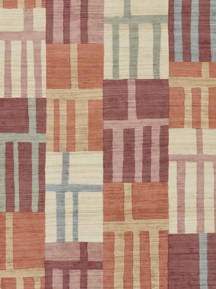 Harlequin Monolith Wallpaper, Cinnabar/Amber