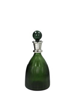 Culinary Concepts Glass Port Decanter, 800ml, Emerald, 