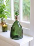 Culinary Concepts Glass Port Decanter, 800ml, Emerald