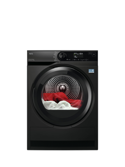 AEG TR749GU4B Freestanding Condenser Tumble Dryer, 9kg Load,  Anthracite, Anthracite