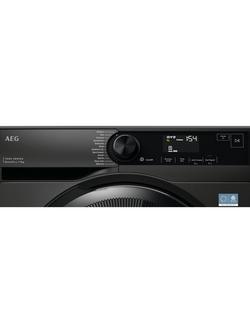 AEG TR749GU4B Freestanding Condenser Tumble Dryer, 9kg Load,  Anthracite - view 2, Anthracite