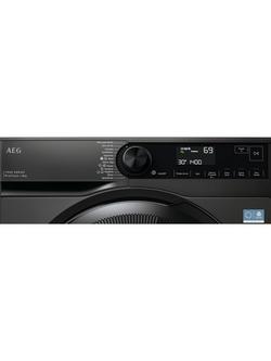 AEG LFSR7484U4B Freestanding Washing Machine, 8kg Load, 1400rpm Spin, Anthracite - view 2, Anthracite