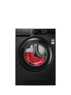 AEG LFSR7494U4B Freestanding Washing Machine, 9kg Load, 1400rpm Spin,  Anthracite, Anthracite