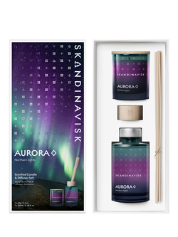 SKANDINAVISK Aurora Home Fragrance Gift Set, Blue Sky