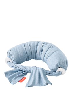 bbhugme Nursing Pillow, Blue Melange, Blue Melange