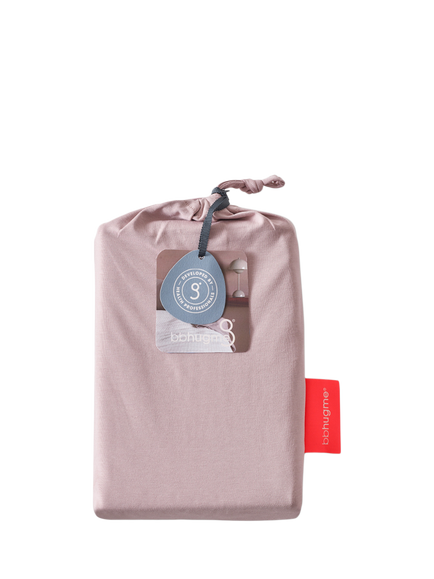 bbhugme Pregnancy Pillow Cover, Dusty Pink