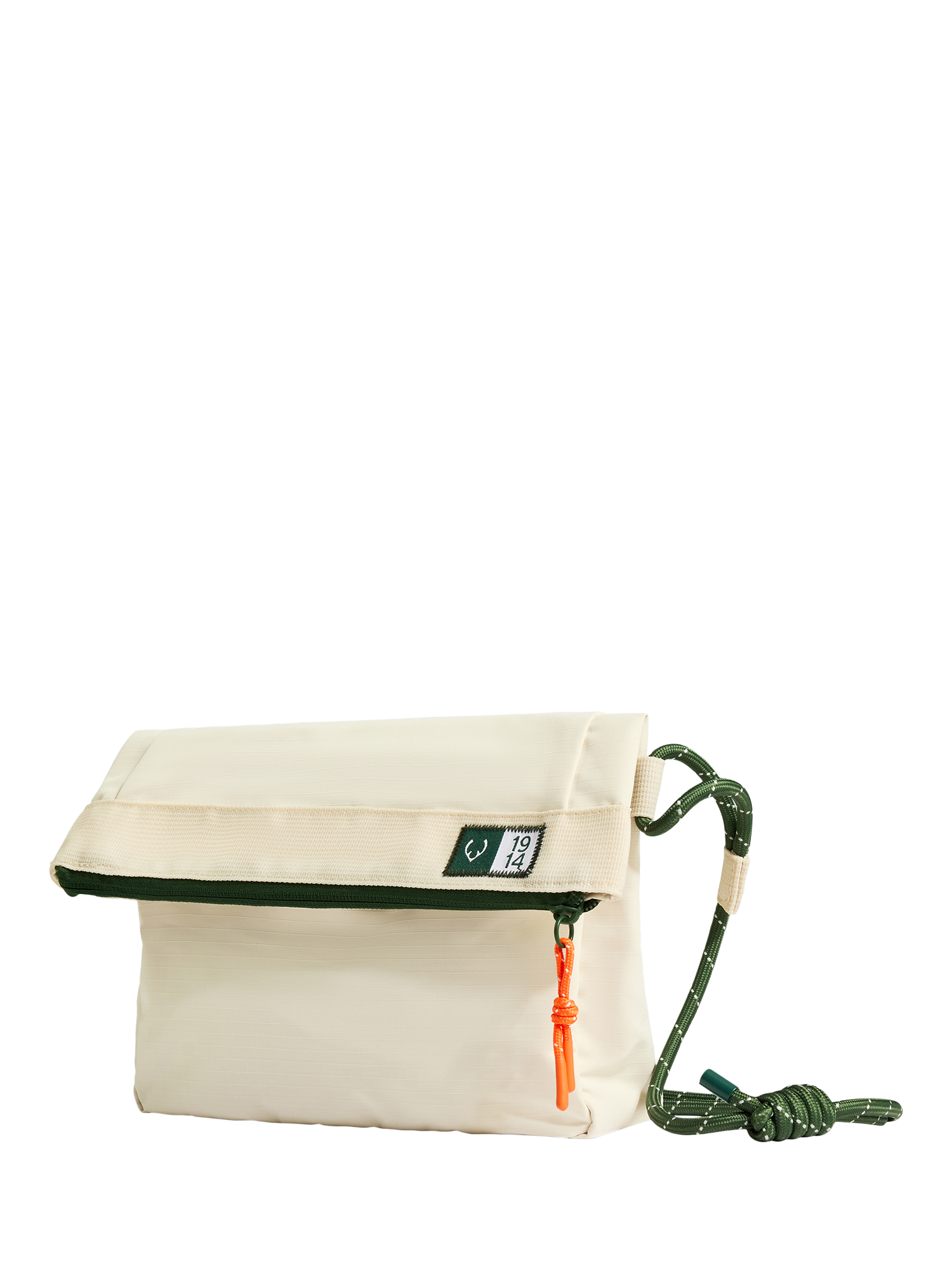 Product image 1 of 5, which shows Antler Essential Crossbody Bag, Stone