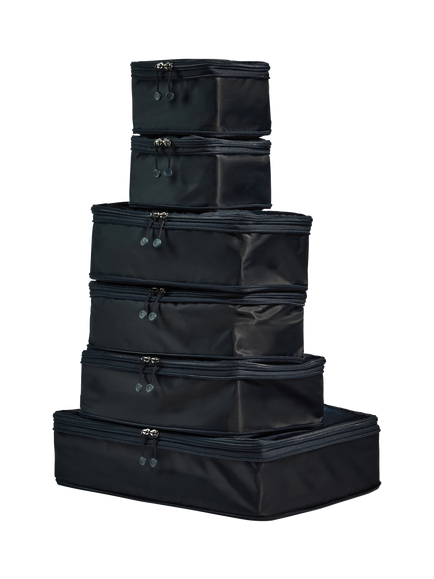 Antler Packing Cubes, Pack of 6, Navy Blue