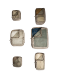 Antler Packing Cubes, Pack of 6, Taupe