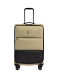 Antler Soft Stripe 2.0 Expandable 4-Wheel Suitcase, 69cm, Sand