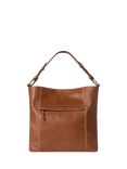 OSPREY LONDON Vintage Savanna Leather Hobo Bag, Tan