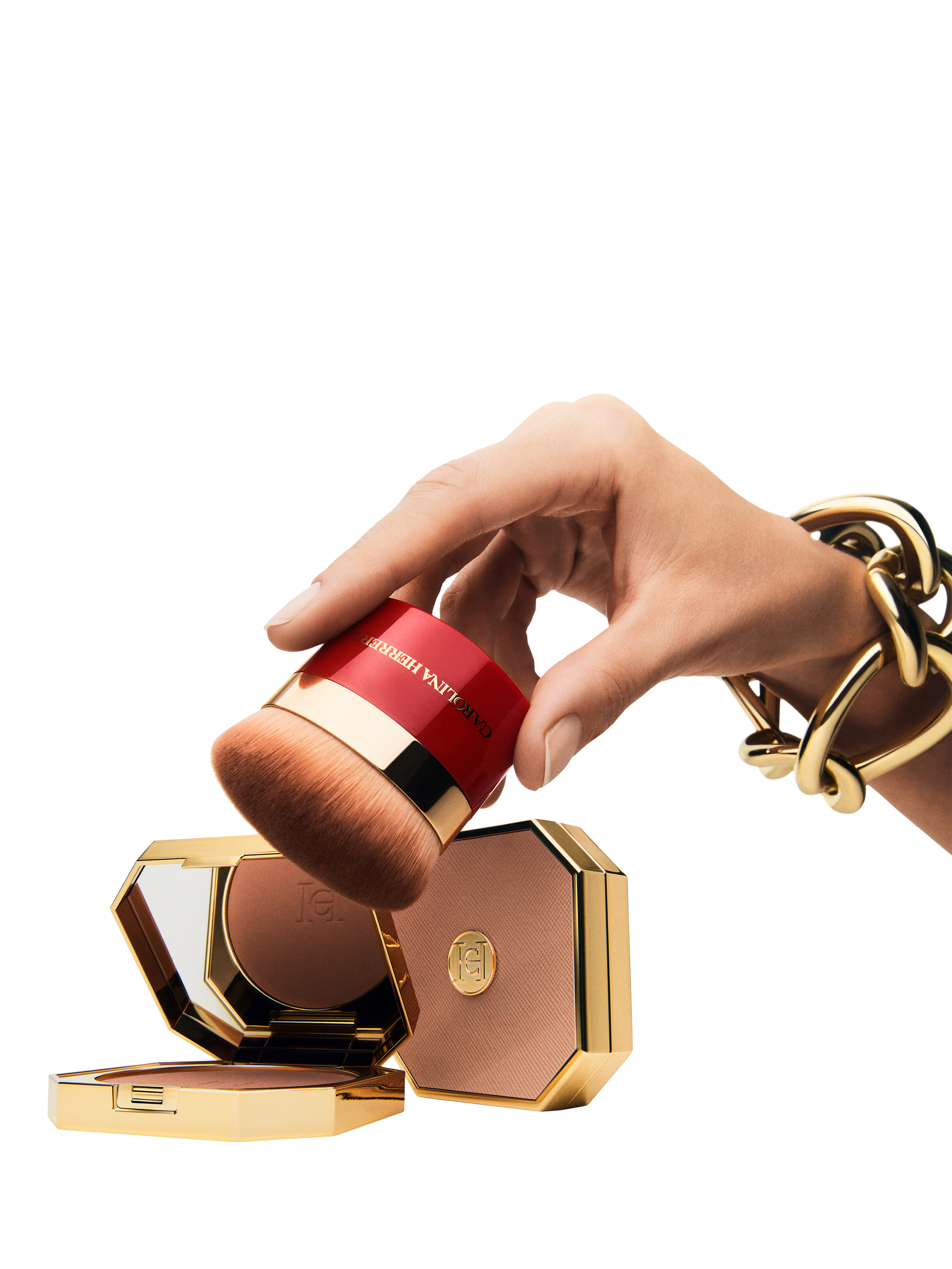 Product image 6 of 7, which shows Carolina Herrera Nude Couture Matte Bronzer, 10 Light