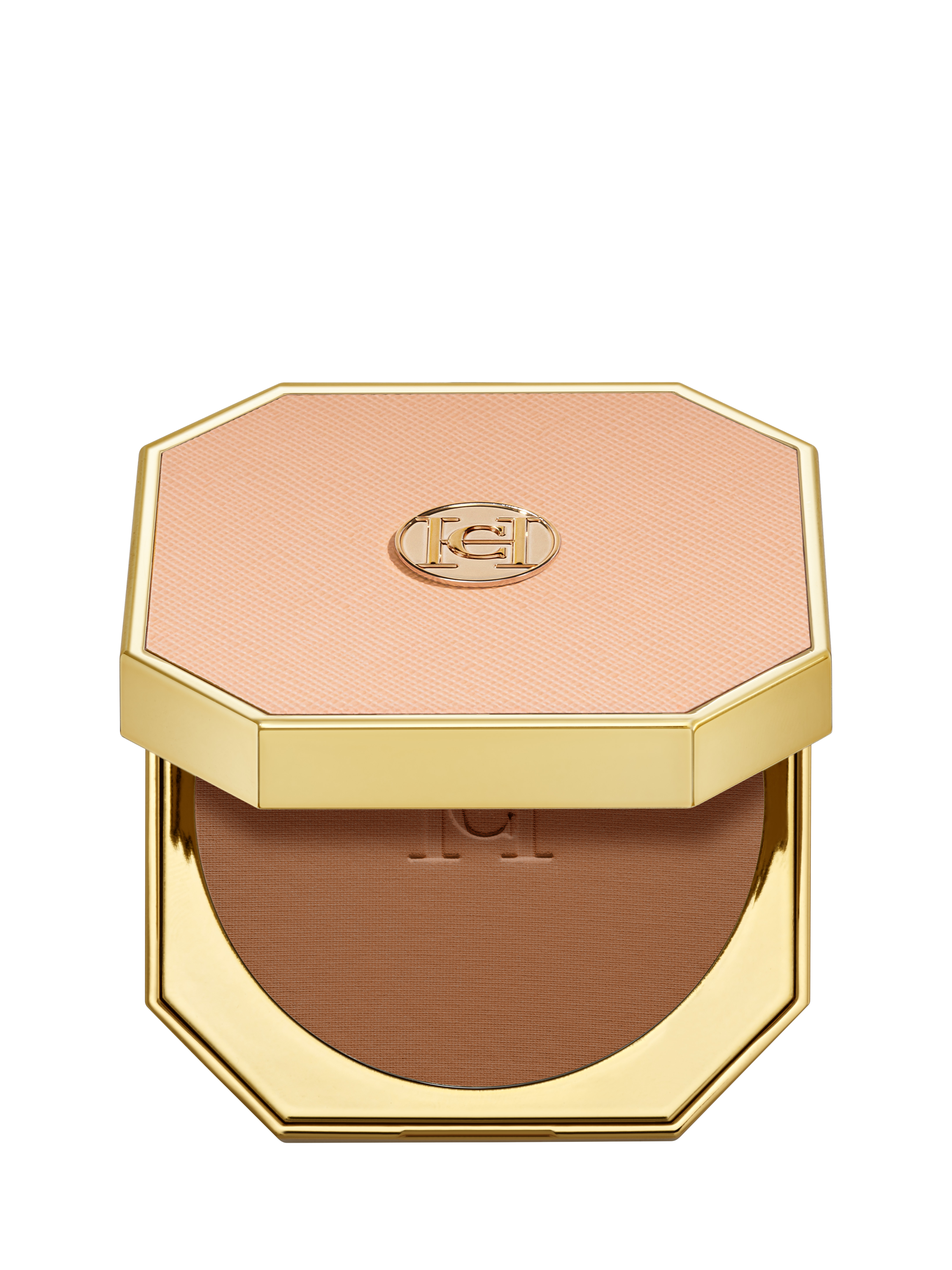 Product image 1 of 7, which shows Carolina Herrera Nude Couture Matte Bronzer, 30 Medium/Deep