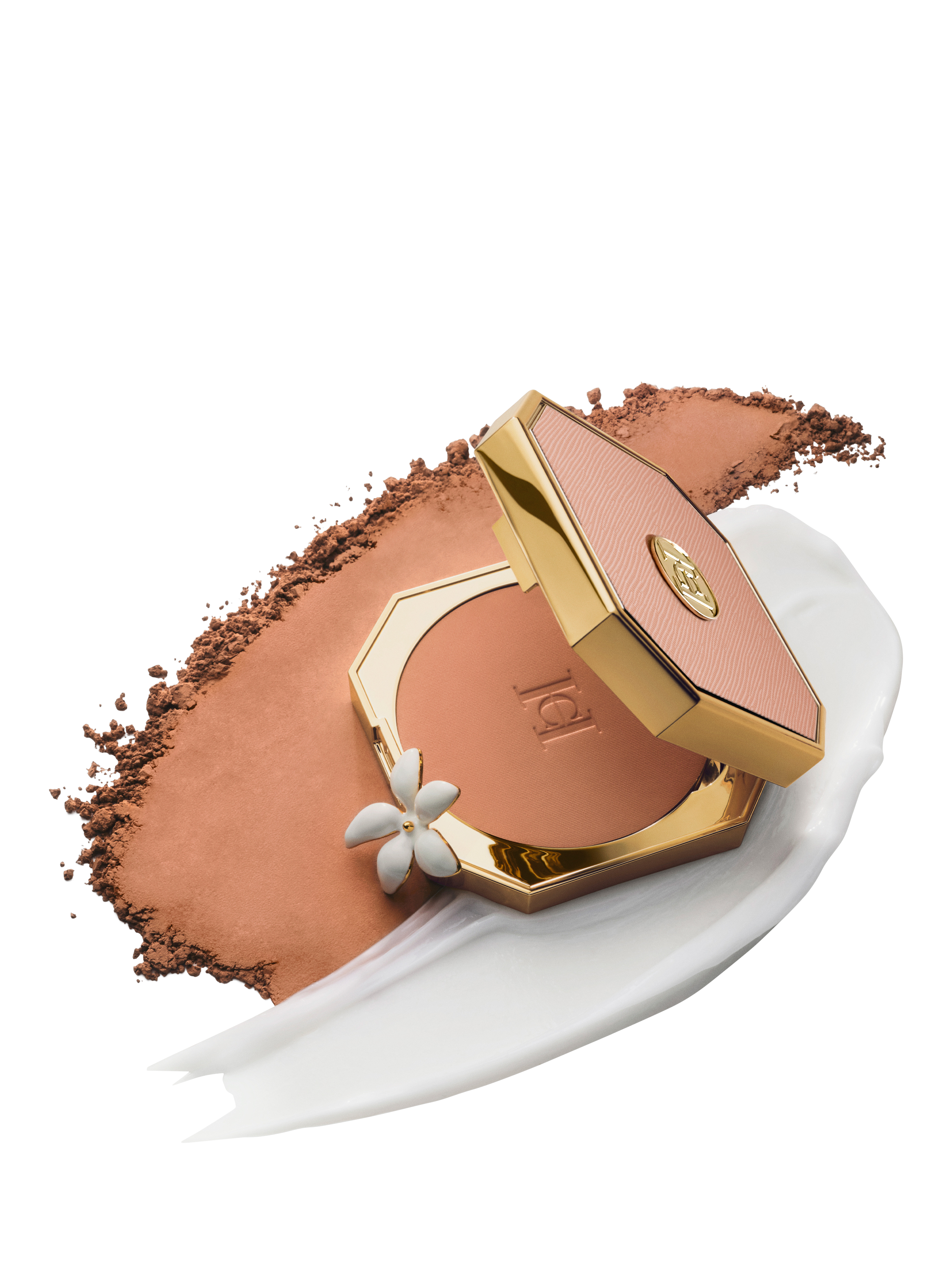 Product image 5 of 7, which shows Carolina Herrera Nude Couture Matte Bronzer, 30 Medium/Deep