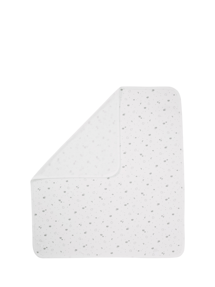 MORI Baby Cotton Blend Mascot Blanket, Mori Print - view 2, Mori Print