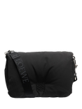 Pre-loved LOEWE Goya Puffer Crossbody Bag, Black