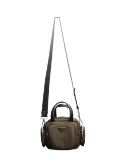 Pre-loved Prada Tessuto Nylon Cargo Bag, Khaki - view 2, Green