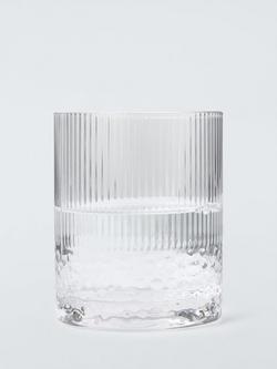 John Lewis Optic Glass Tumbler, 370ml, Clear - view 2, Clear