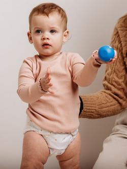 Modern Cloth Nappies Reusable Nappy, Clouds Peppa, One Size - view 2, Clouds Peppa