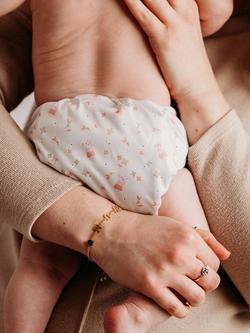 Modern Cloth Nappies Reusable Nappy, Peppa Floral, One Size - view 2, Peppa Floral