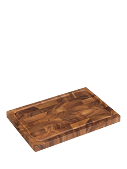 Tala Rectangular Acacia Wood Chopping Board with Juice Grooves, 42cm, Acacia