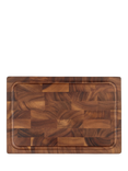 Tala Rectangular Acacia Wood Chopping Board with Juice Grooves, 42cm