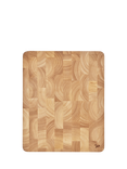 Tala Rectangular Rubber Wood End Grain Chopping Board, 37cm