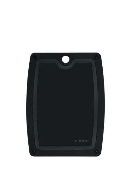 Epicurean Double Sided Non-Slip Chopping Prep Board, 24cm, Slate, Black Black