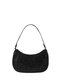 Miss KG Beau Embellished Shoulder Bag, Black, Black