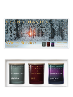 SKANDINAVISK Winter Solstice Scented Candle Gift Set, Multi